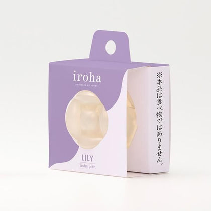 Iroha Petit Lily Clear - Compact Clitoral Stimulator for Women - Model LP-01 - Clear