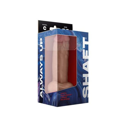 Introducing the Pine FlexiSkin™ Model C Liquid Silicone Dong with Balls 7.5 In. - The Ultimate Pleasure Experience for All Genders