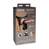 King Cock Elite Ultimate Vibrating Silicone Body Dock Kit - The Complete Pleasure Package for Intense Satisfaction and Shared Ecstasy - Adult Naughty Store