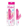 Lotus Sensual Massagers #4 Dual Stimulator Silicone Pink - Powerful Dual Motor Vibrator for Women's Intense Pleasure - Adult Naughty Store