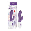 Lotus Sensual Massagers #5 Dual Stimulator Silicone Purple - Powerful Pleasure for Women's Intimate Delights - Adult Naughty Store