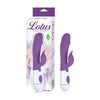 Lotus Sensual Massagers #6 Dual Stimulator Silicone Purple - Powerful Pleasure for Women - Adult Naughty Store