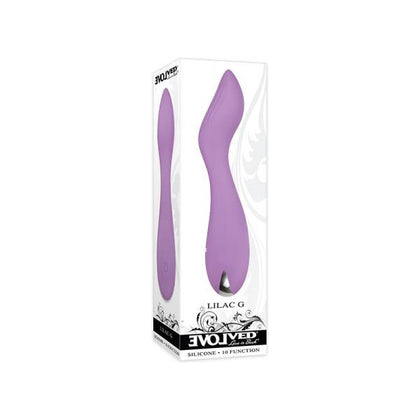 Evolved Lilac G Silicone Rechargeable Purple G-Spot Vibrator - Model G-200 - Women's Pleasure Toy - Adult Naughty Store