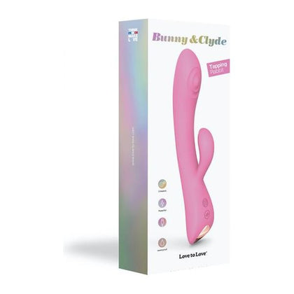 Bunny & Clyde Dual Stimulator - Pink Passion - Model BCDS-001 - For Women - Clitoral, Vaginal, and Dual Stimulation