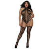 Dreamgirl Lace Teddy Bodystocking DG-1234 Women's Sensual Lingerie for Seductive Allure - Queen Size - Adult Naughty Store