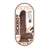 Dickboy Skins Dildo 8 In. Caramel Lovers - Adult Naughty Store