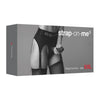 Strap-On-Me Rebel XXL Harness Lingerie - Sensual French Chic Design - Model: XXL-RL-001 - For Women - Pleasure for All Areas - Black - Adult Naughty Store