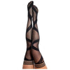 Kixies Jackie Black Ballet Thigh-high Size A - Adult Naughty Store