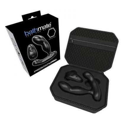Bathmate Prostate Pleasure Pro - Ultimate Male Pleasure with 30 Vibration Patterns, 3 Powerful Motors - Remote Controlled Prostate Massager for Intense Orgasms - Waterproof - Black