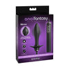 Elite Auto-Throb Inflatable Vibrating Anal Plug - Model EAT-100 - Unisex - Ultimate Backdoor Bliss - Black - Adult Naughty Store