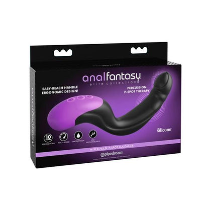 Anal Pleasure Co. Elite Hyper-Pulse P-Spot Massager AP-5000 - Male Prostate Stimulation - Black - Adult Naughty Store