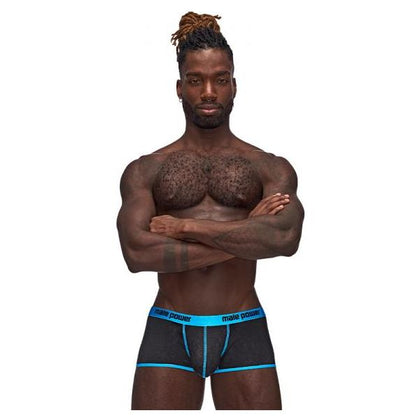 Male Power Casanova Uplift Mini Short Black S - Sensual Boosting Underwear for Men - Enhances Comfort and Confidence - Size Small - Adult Naughty Store