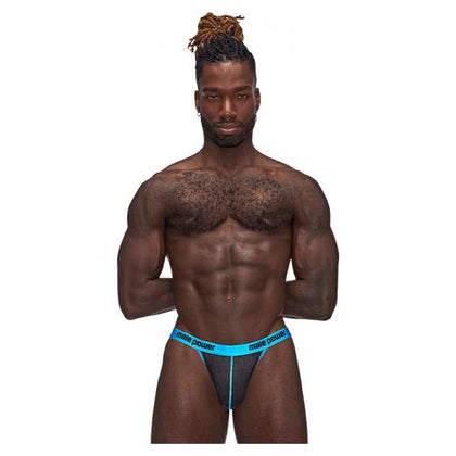 Male Power Casanova Uplift Micro Thong Black L-XL - Sensual Boosting Underwear for Men - Enhances Pleasure - Modal-Spandex Blend - Adult Naughty Store