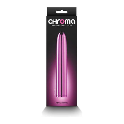 Chroma 7-Inch Vibe Pink - Premium Rechargeable ABS Vibrator for Women - Powerful Multi-Speed and Function Pleasure Toy - Adult Naughty Store