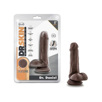 Dr. Skin Dr. Daniel Dildo With Suction Cup Silicone 6 In. Chocolate

Introducing the Sensational Dr. Skin Dr. Daniel Silicone Dildo - Model D6C in Chocolate Brown for Unparalleled Pleasure and Play