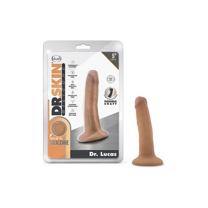 Dr. Skin Dr. Lucas Dong With Suction Cup Silicone 5 In. Mocha
