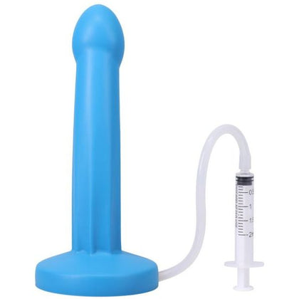 Tantus POP Squirting Dildo Lagoon - Model X1 - Unisex Pleasure Toy for Enhanced Intimacy - Aqua Blue