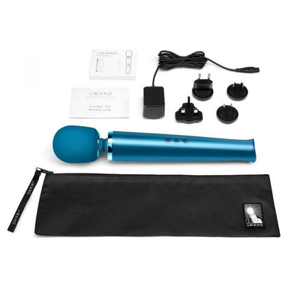 Le Wand Pacific Blue Rechargeable Massager - The Ultimate Pleasure Experience