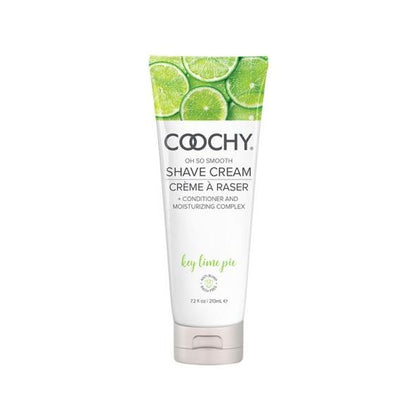 Coochy Shave Cream Key Lime Pie 7.2 Fl. Oz.-213 Ml: The Ultimate Smoothness Solution for All Your Shaving Needs - Adult Naughty Store