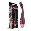 Introducing the Zola Rechargeable Silicone Warming G-spot Massager - Model ZRSGM-001: The Ultimate Pleasure Companion for Women in Luxurious Purple - Adult Naughty Store