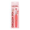 Luv Inc Op10 Orgasm Pen Coral - Compact Waterproof Silicone Vibrator with 10 Modes for Women's Clitoral Stimulation in Coral Pink - Adult Naughty Store