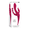 Introducing the Gender X Four By Four Multi Stimulator Burgundy - The Ultimate Pleasure Machine