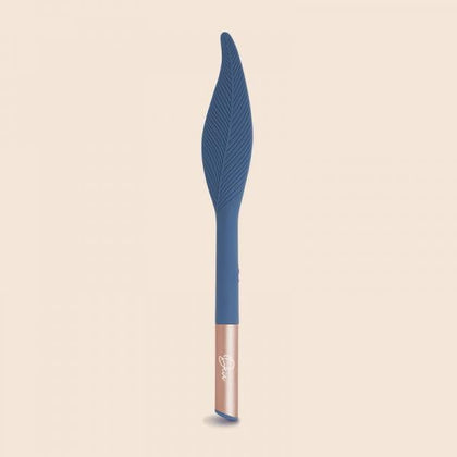 Deia The Feather Vibrating Tickler Silicone Blue - Powerful Pleasure for Couples and Individuals
