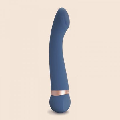 Deia Silicone Hot & Cold Temperature-Changing G-Spot Massager - Model HC-500 - Female - Internal and External Stimulation - Blue