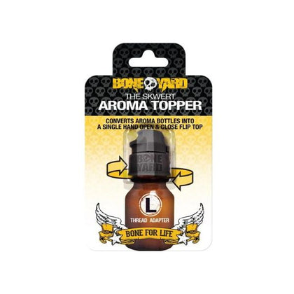 Skwert Aroma Topper Large Thread - The Ultimate One-Handed Flip Top for Enhanced Pleasure and Convenience