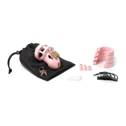 CB-X Mr. Stubb Pink Male Chastity Cage - Ultimate Sensual Restraint Device for Men's Lockdown Pleasure
