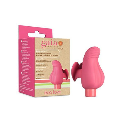 Gaia Eco Love BioTouch Bullet Vibrator - Model X10 - Unisex - Clitoral Stimulation - Coral - Adult Naughty Store