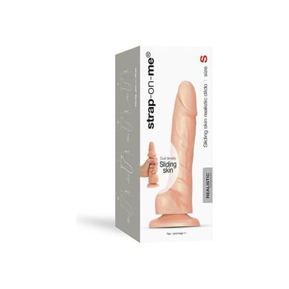 Strap-On-Me Sliding Skin Realistic Dildo - Model S1 - Unisex Pleasure - Vanilla - Adult Naughty Store