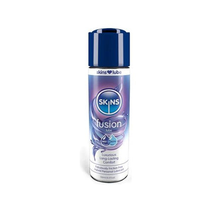 Skins Fusion Hybrid Silicone and Water-Based Lubricant 4.4 oz - The Ultimate Pleasure Enhancer for Intimate Moments - Adult Naughty Store