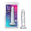 Blush B Yours Diamond Crystal 7-Inch Clear Realistic Dildo - Sensual Pleasure and Visual Delight for All Genders, Perfect for Intimate Stimulation in Crystal Clear - Adult Naughty Store