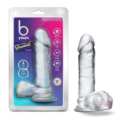 B Yours Diamond Glimmer 8-Inch Clear Realistic Dildo for Enhanced Pleasure - Model BDG-8C

Introducing the Exquisite B Yours Diamond Glimmer 8-Inch Clear Realistic Dildo - The Ultimate Pleasu - Adult Naughty Store