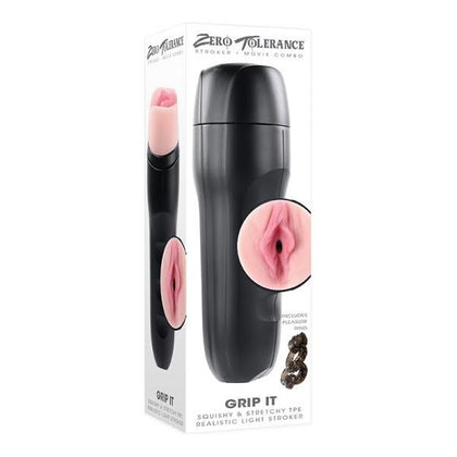 Zero Tolerance Grip It Realistic Vagina Stroker - Beige, Model ZT-2001, Male Masturbation Toy - Adult Naughty Store