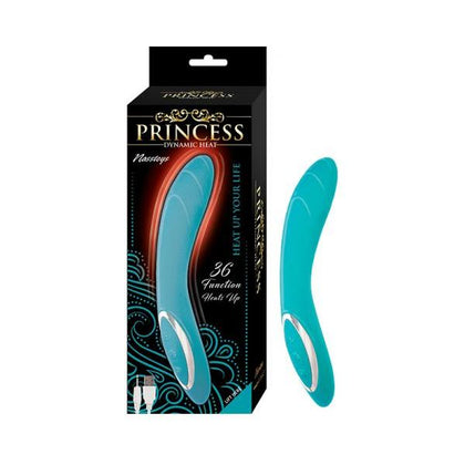 Princess Dynamic Heat G-spot Vibrator Silicone Blue - Intense Pleasure for Women - Adult Naughty Store