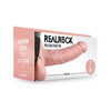 RealRock Hollow Strap-On with Balls 7 In. - The Ultimate Pleasure Enhancer for All Genders - Vanilla - Adult Naughty Store