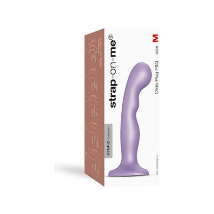 Strap-on-me Dildo Plug P&g M Metallic Lilac - Adult Naughty Store