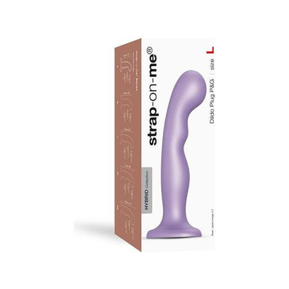 Strap-On-Me Dildo Plug P&G L Metallic Lilac - Ultimate Pleasure for All Genders - Adult Naughty Store