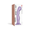 Strap-On-Me Dildo Plug P&G XL Metallic Lilac - Premium Hybrid Pleasure Toy for Expert P&G Stimulation - Adult Naughty Store