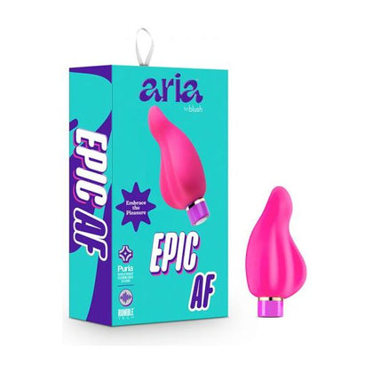 Aria Epic AF Mini Vibrator Fuchsia - The Ultimate Pleasure Companion for Intense Stimulation - Adult Naughty Store