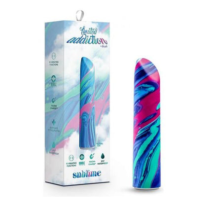 Introducing the Exquisite Limited Addiction Sublime Power Vibe Alexandrite: A Luxurious Pleasure Companion for All Genders - Adult Naughty Store