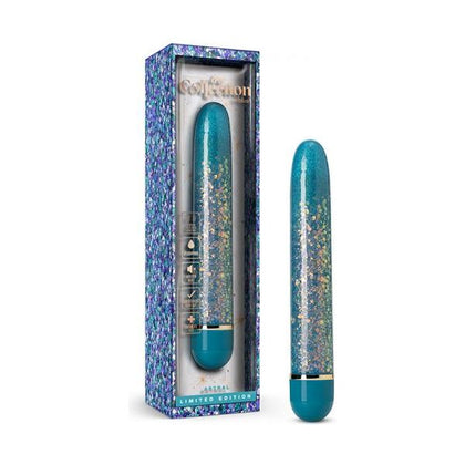 Astral Slimline Vibrator - Model ASV-001 - Teal - For Sensual Pleasure and Relaxation - Adult Naughty Store