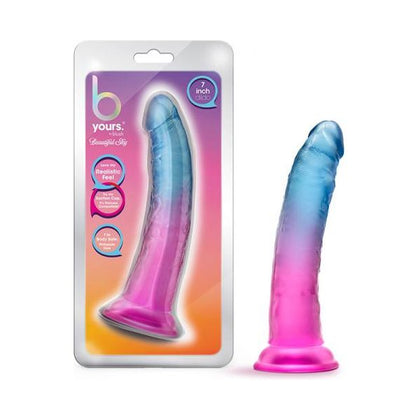 B Yours Beautiful Sky Dildo 7 In. Sunset - The Ultimate Pleasure Partner for Unforgettable Nights of Passion - Adult Naughty Store