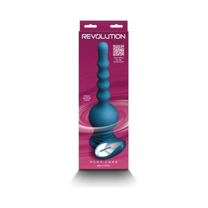 Revolution Hurricane Teal - Powerful Rotating Rechargeable Vibrator for Wild Pleasures