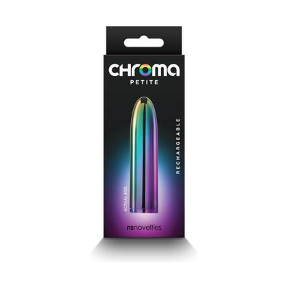 Chroma Petite Bullet Multicolor - Premium ABS Waterproof Vibrator for All Genders - Powerful Pleasure in Teal, Pink, and Multicolor - Adult Naughty Store