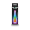 Chroma Rainbow Medium Vibrating Slimline Pleasure Toy - Model CR-M02 - Unisex - Multi-Color - Adult Naughty Store