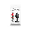 Glams Xchange Round Small Silicone Butt Plug - Model GX-001 - Unisex Anal Pleasure - Captivating Coral - Adult Naughty Store