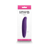 Introducing the Inya Flirt Dark Purple Flexi-Vibe - The Ultimate Bendable Pleasure Companion - Adult Naughty Store